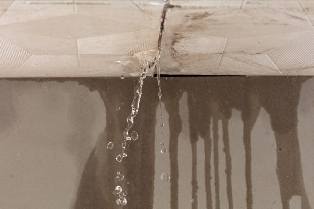 Professional Flood Damage Cleanup technician working in Moriches, NY